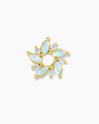 Marquise Flower Earring Spacer
