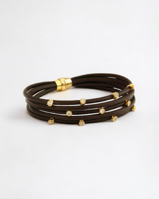 Glow Leather Bracelet