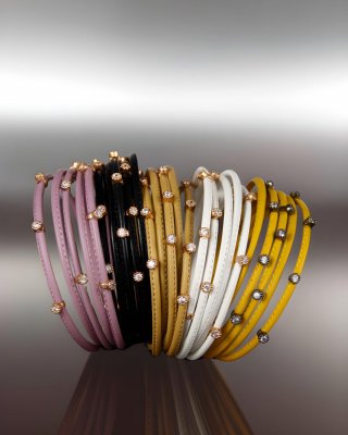 Glow Leather Bracelet