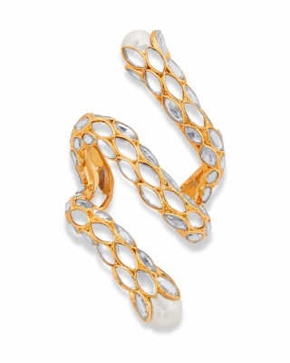 Pearl Coiled Cuff