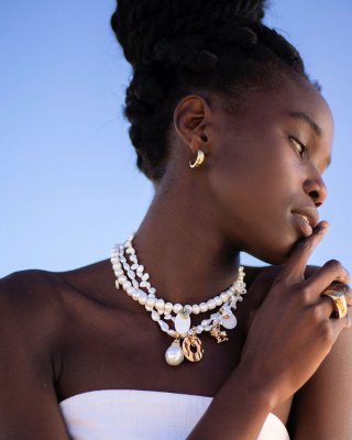 Sabi Sabi Layered Necklace