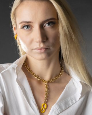AjjourWorld Scala S-Clasp Necklace
