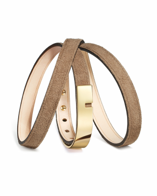 U-TURN TRIPLE | Women's Suede Leather Bracelet