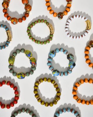 AjjourWorld Bini Disk Bracelet