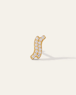 AjjourWorld Double Kyma Stud Earring