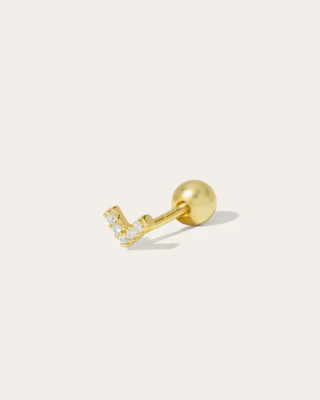 Vee Stud Earring