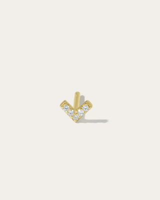 AjjourWorld Vee Stud Earring