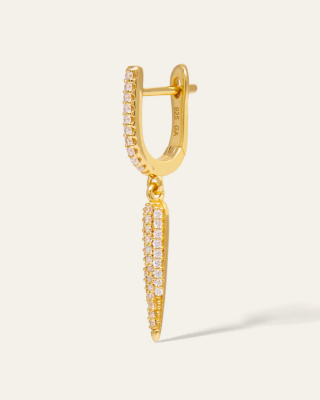 Long Spear Drop Earring