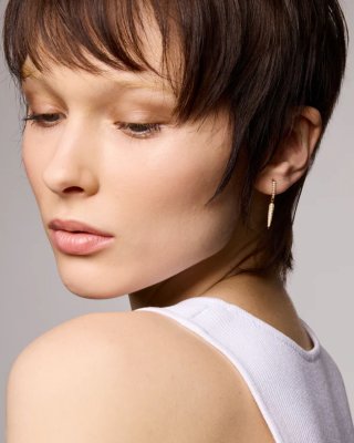 Long Spear Drop Earring
