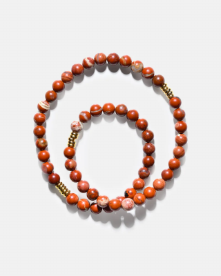 Red Jasper Bini Necklace
