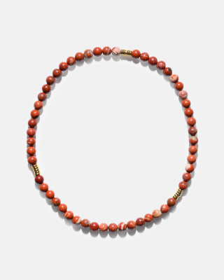 AjjourWorld Red Jasper Bini Necklace