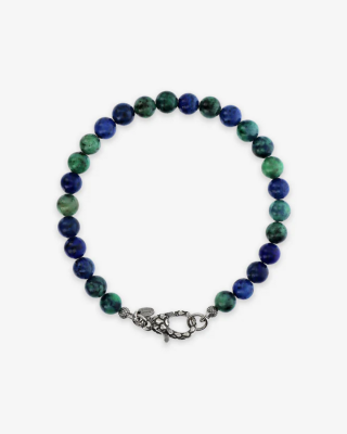 AjjourWorld Multicolored Natural Stone Bead Bracelet