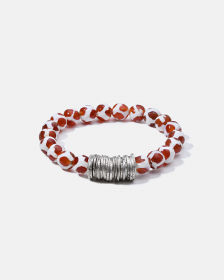 AjjourWorld Bini Disk Bracelets with Natural Stones